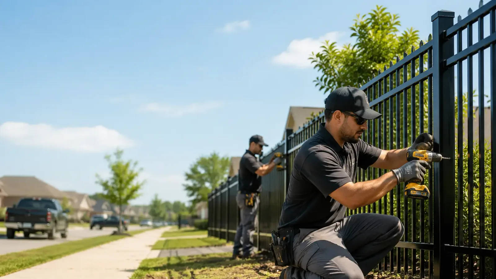 Metal Fence Installation in Rockwood, PA